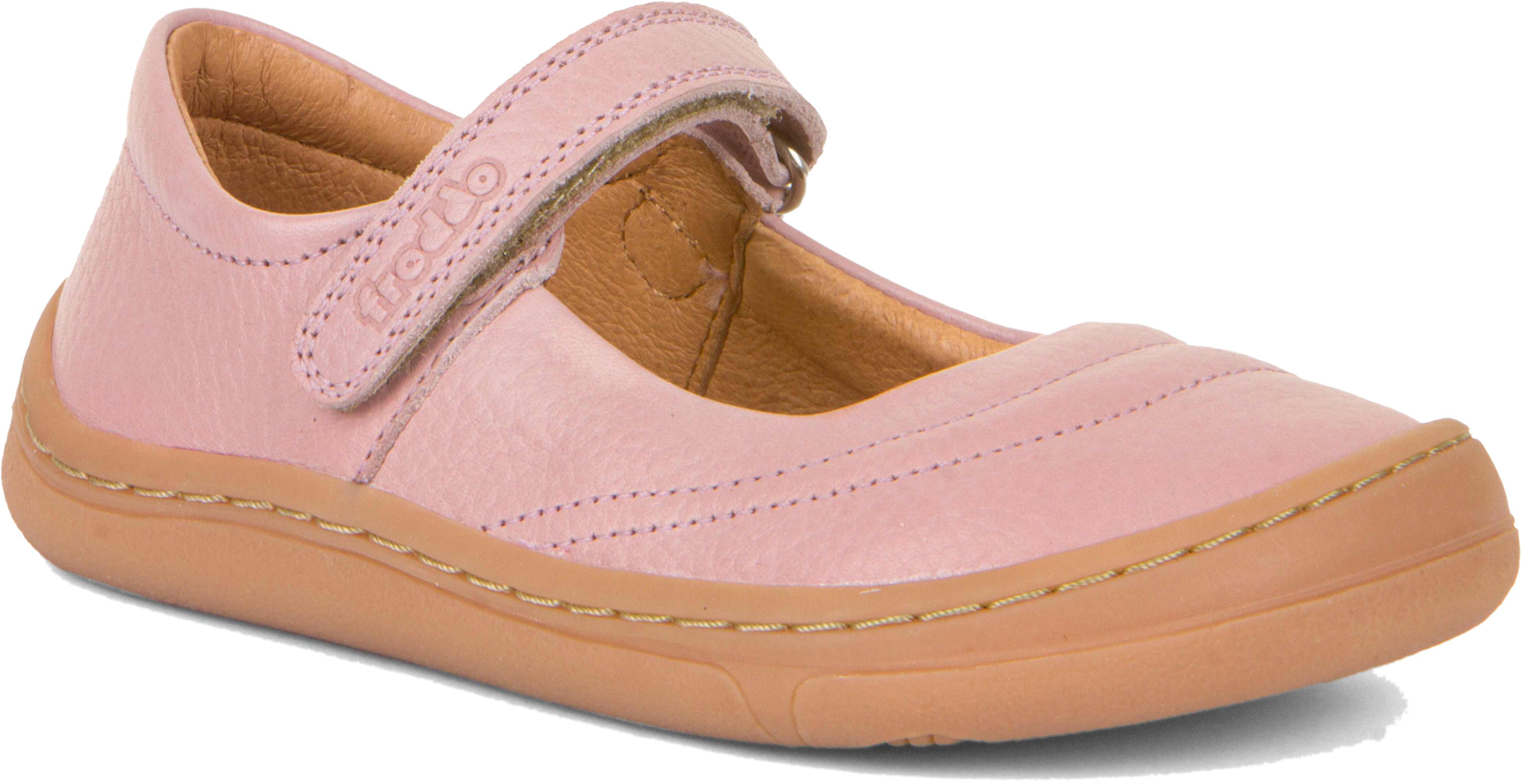 Froddo Girl Barfuss Ballerina Klett Pink