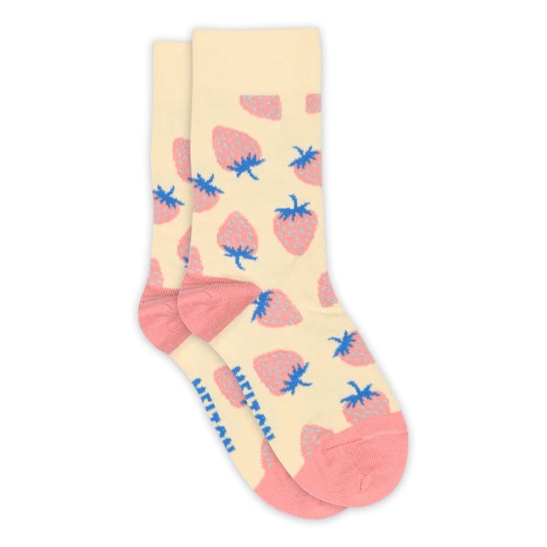 Melton Socken Strawberry rosé