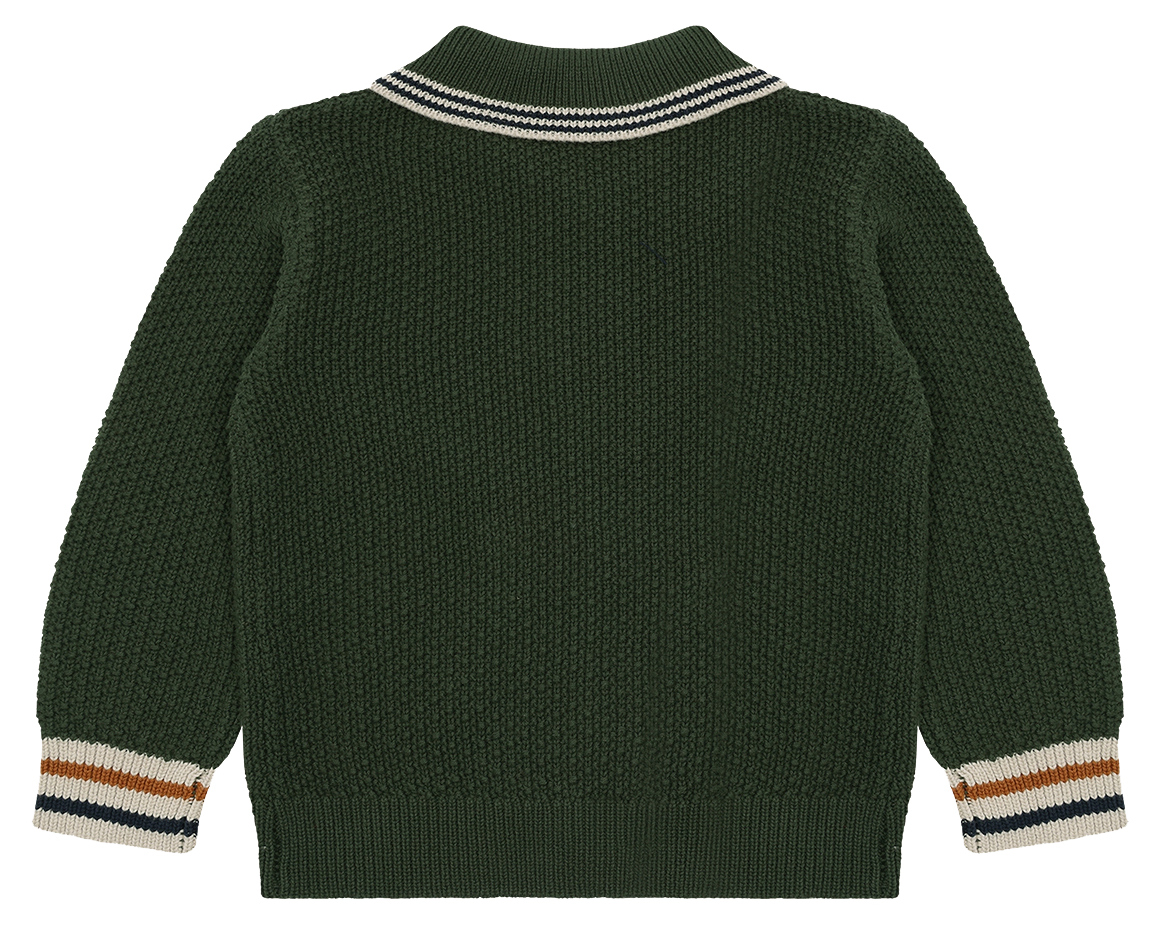 Hust & Claire Strickjacke Pelle Polo Sport Deep Ivy