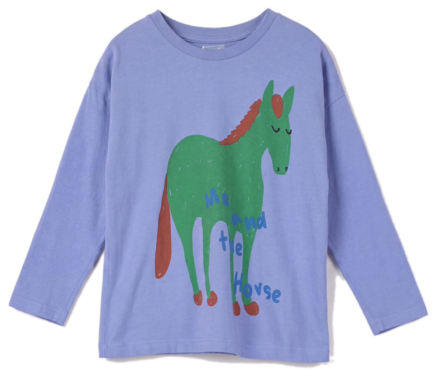 Lötiekids Langarmshirt Me & the Horse lavender