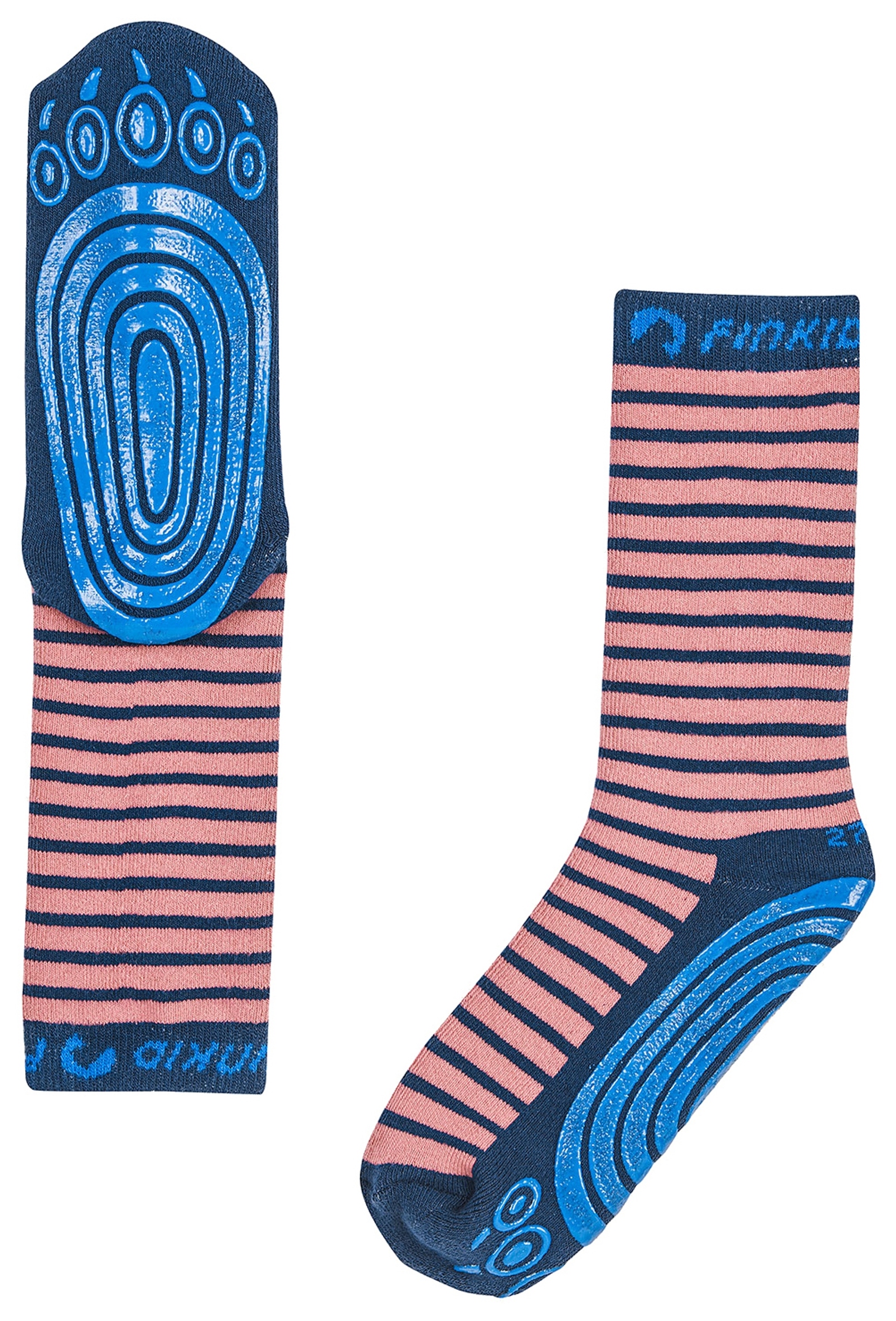 Finkid Stoppersocken TAPSUT Rose/Navy