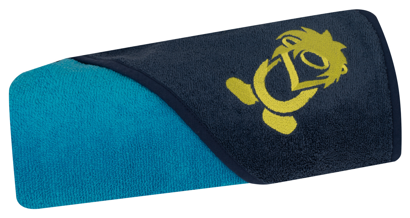 Trollkids Sandefjord Beach Towel vivid blue/ mystic blue