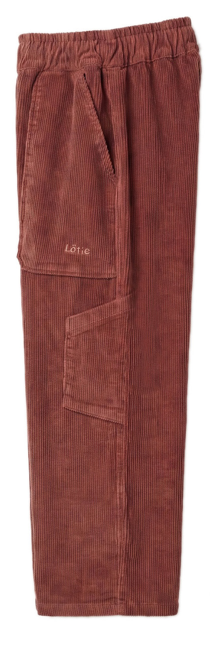 Lötiekids Cordhose Solid washed brown