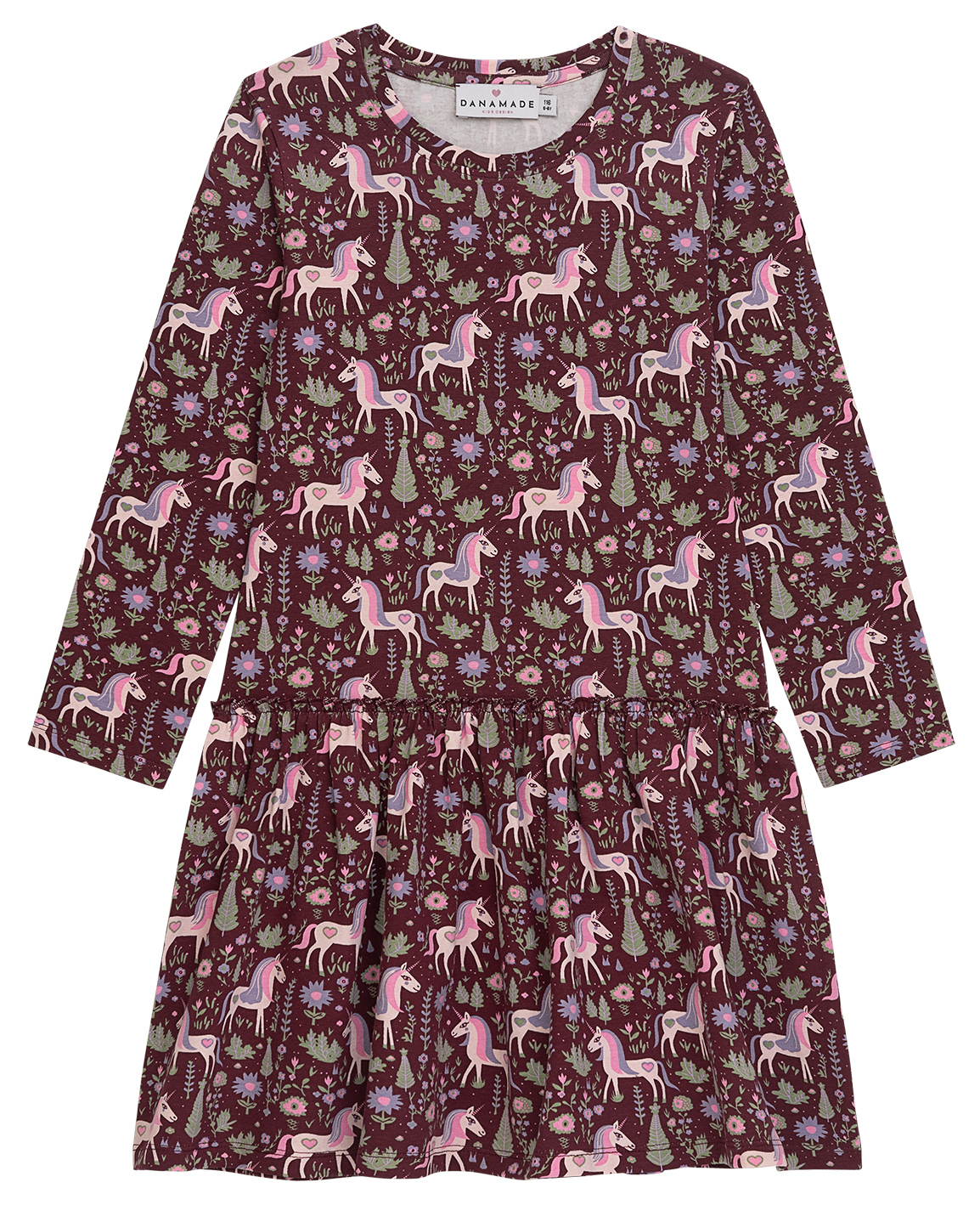 Danamade Girl Kleid Dalva Bordeaux