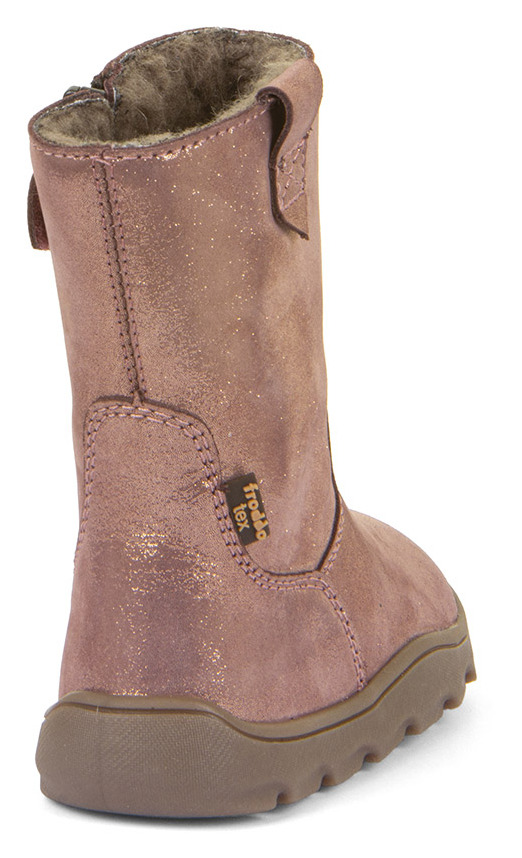 Froddo Barfuß Zeru Tex Winterstiefel Pink/Gold