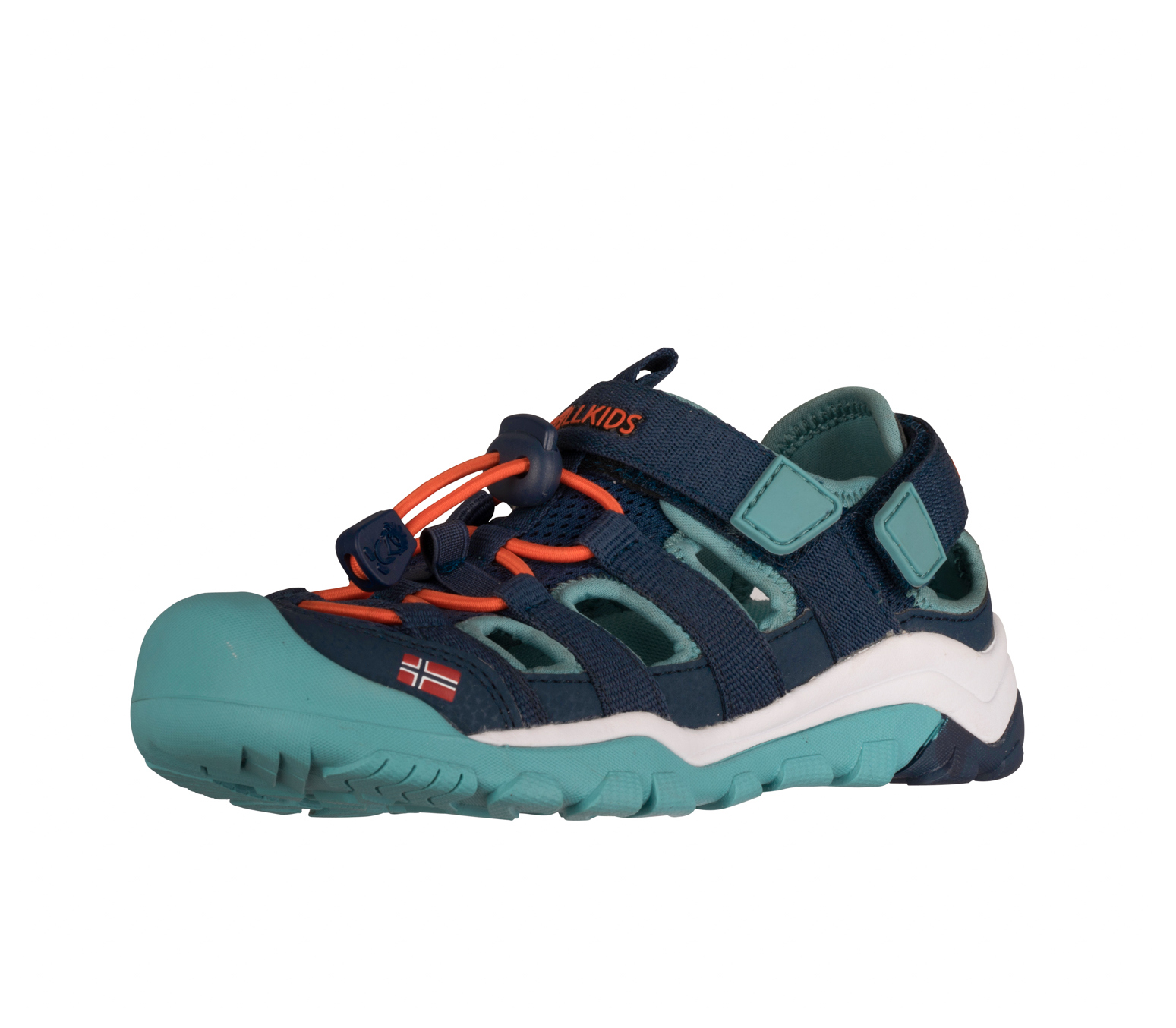 Trollkids Kristiansand Sandalen XT dark navy/dusky turquoise