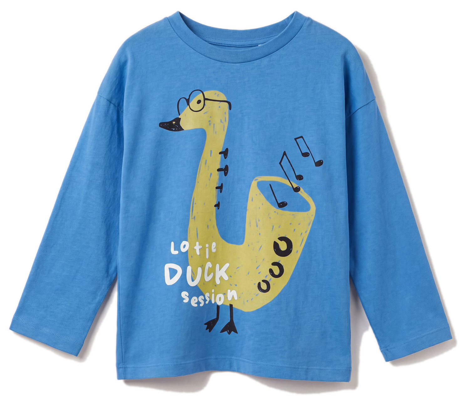 Lötiekids Langarmshirt Duck Session cobalt blue