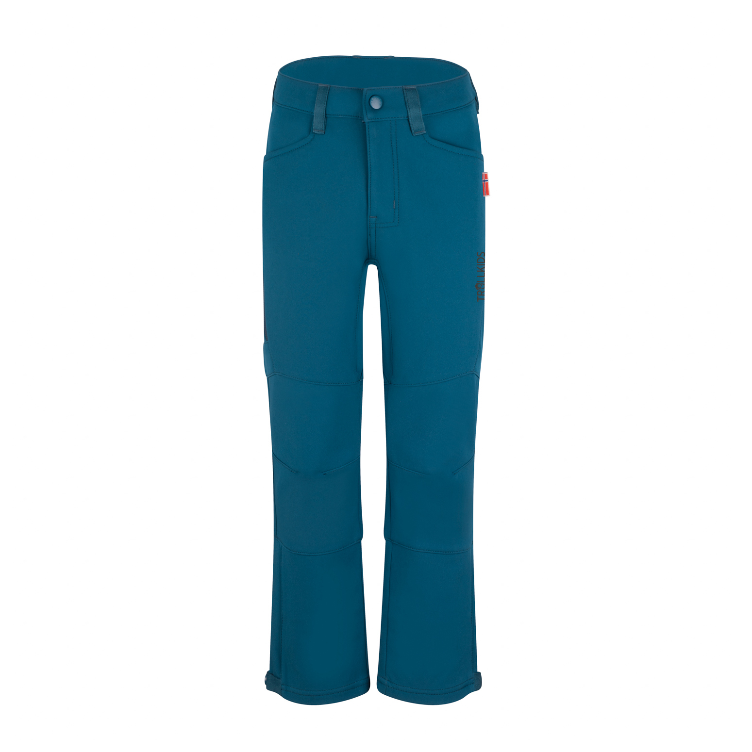 Trollkids Femund Softshell Pant Madeira Blue