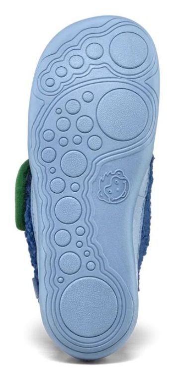 Affenzahn Slipper Hausschuhe Vegan Fleecy Paradiesvogel