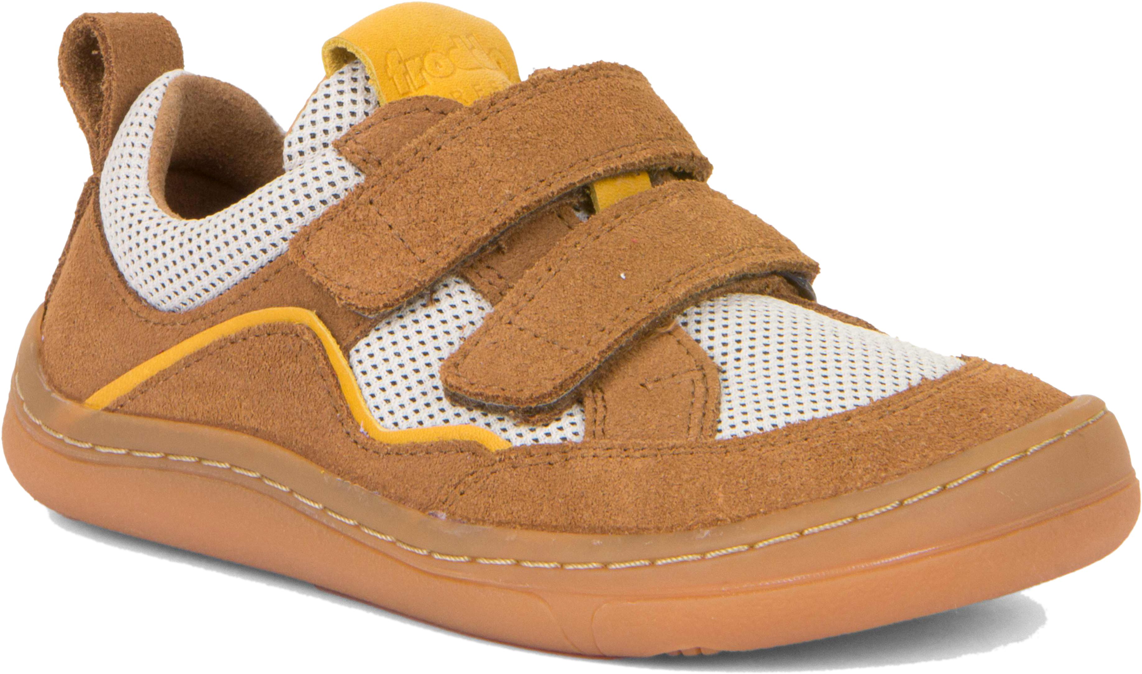 Froddo Barfuss Halbschuh Doppelklett Braun