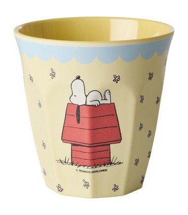 Rice Becher Snoopy Print creme