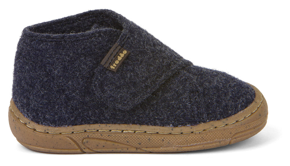 Froddo Baby Hausschuhe Minny Wooly Dark Blue