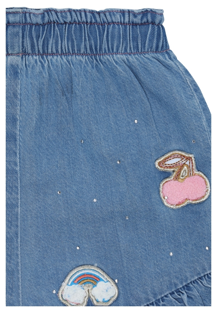 Hust & Claire Girl Shorts Sparkling Blue Denim