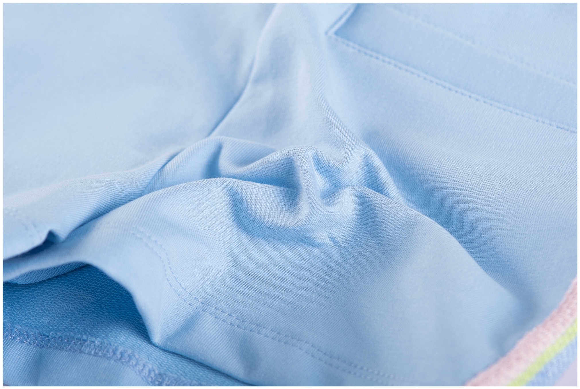Someone Girl Shorts Light Blue