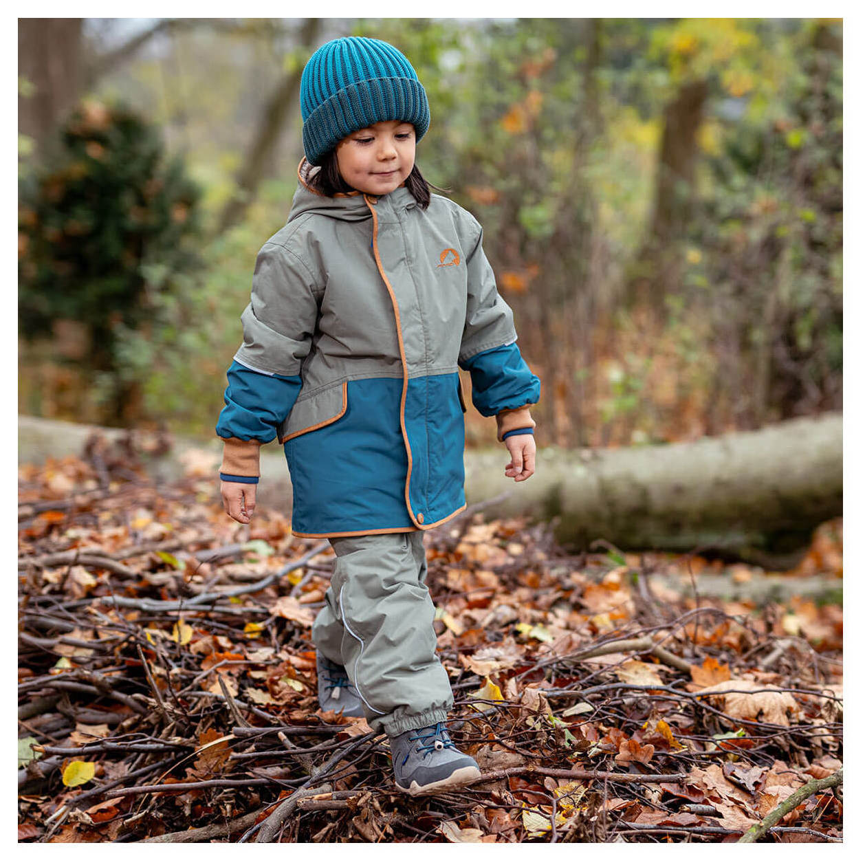 Finkid Winterjacke MOSKA MUKKA Vetiver/Almond