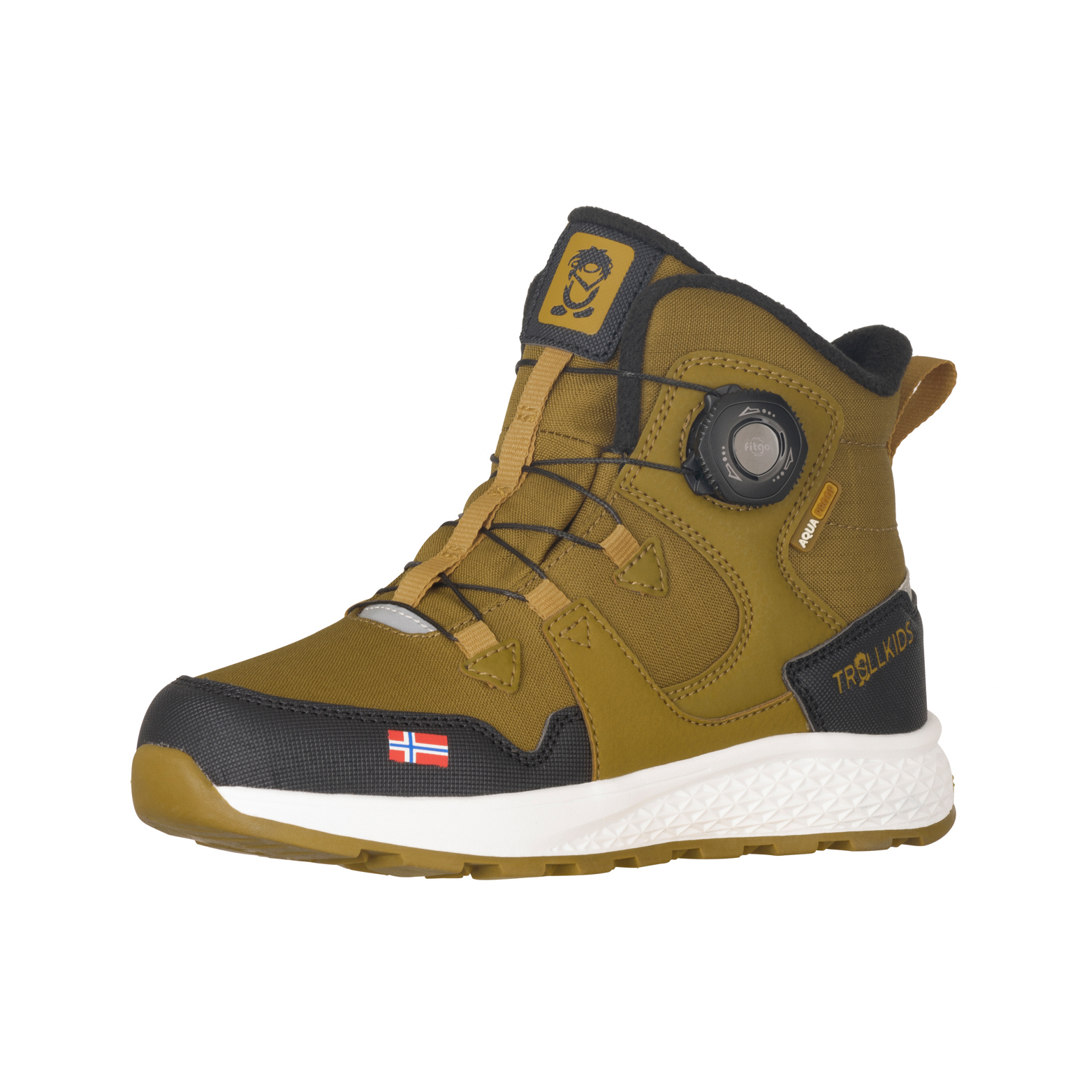Trollkids Bergen Winter Mid Cut Bronze/Black
