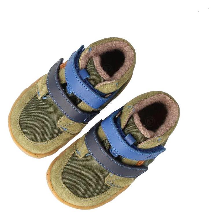 bLIFESTYLE Barfussschuh Tex Biber Kids khaki