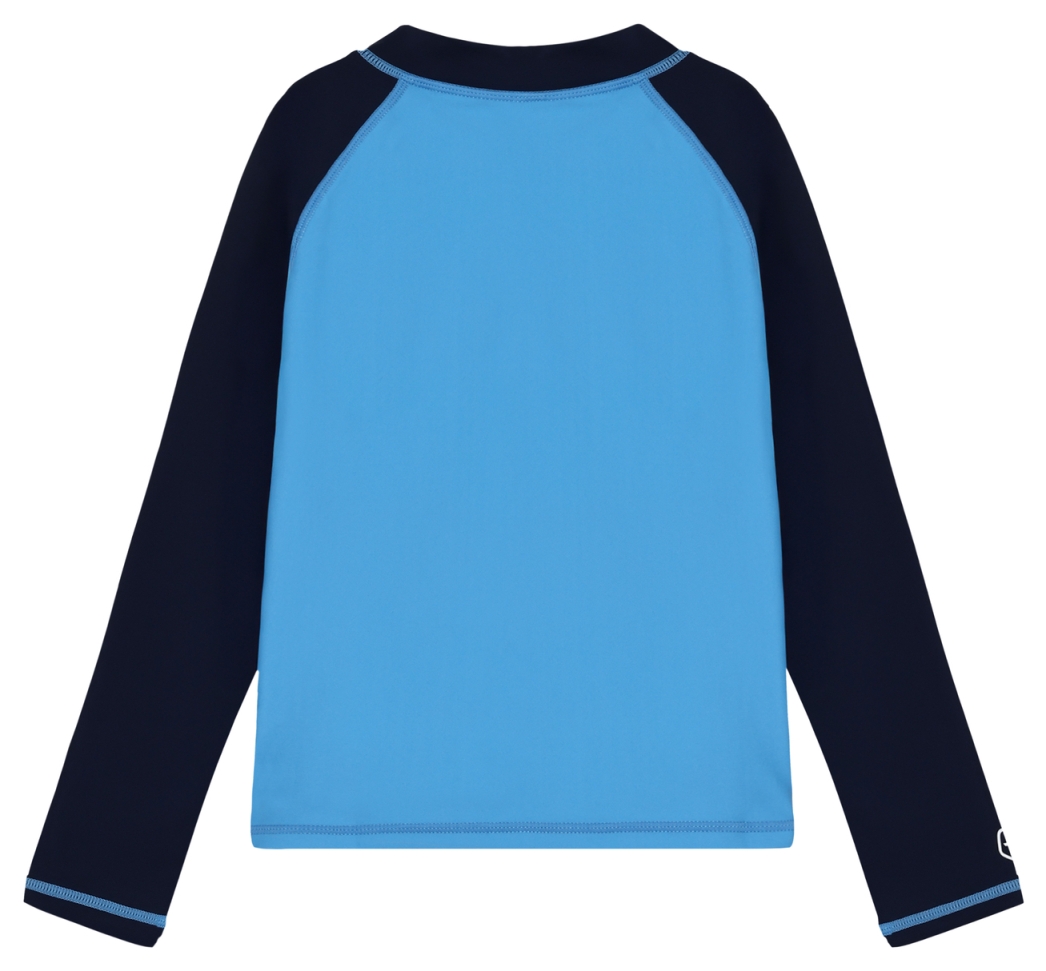 Color Kids Badeshirt langarm UPF 60+ azure