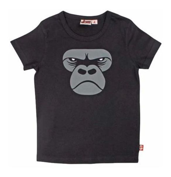 DYR T-Shirt Dyrprimate ZOOMGORILLA black