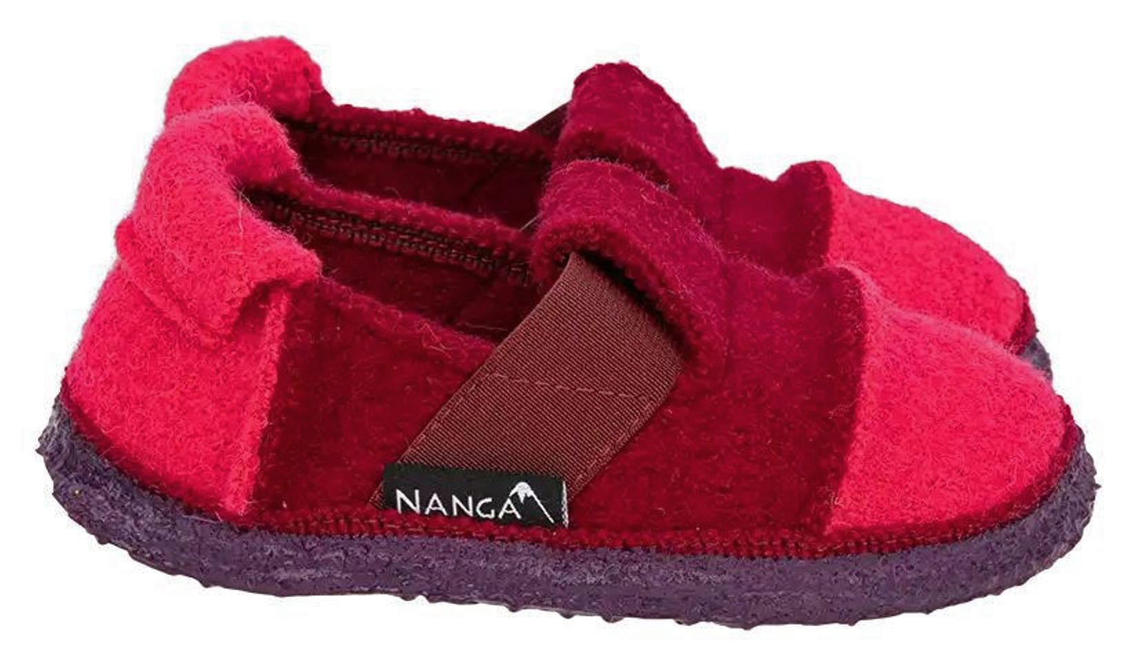 Nanga Hausschuh SW Berg rosa bord