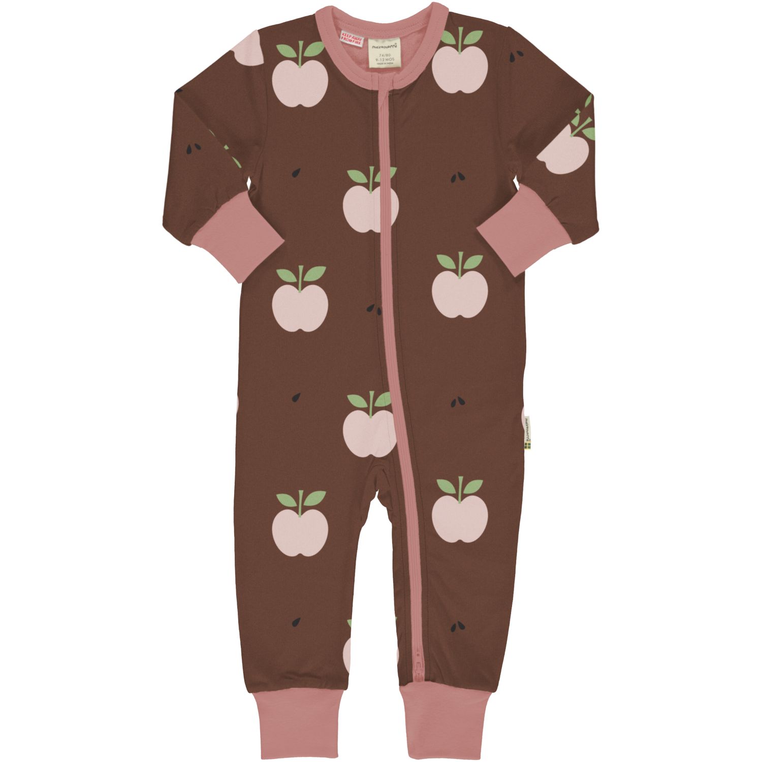 Maxomorra Bodysuit lange APPLE