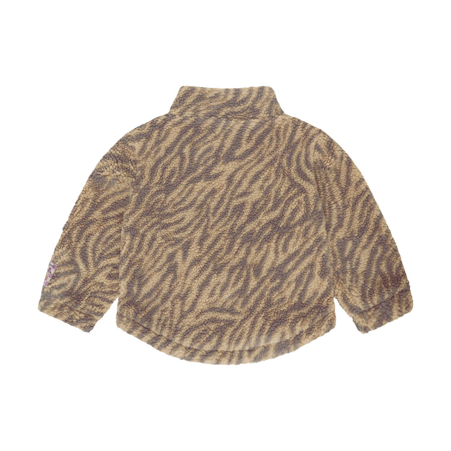 Daily Seven Girl Teddy Jacke Leopard ginger