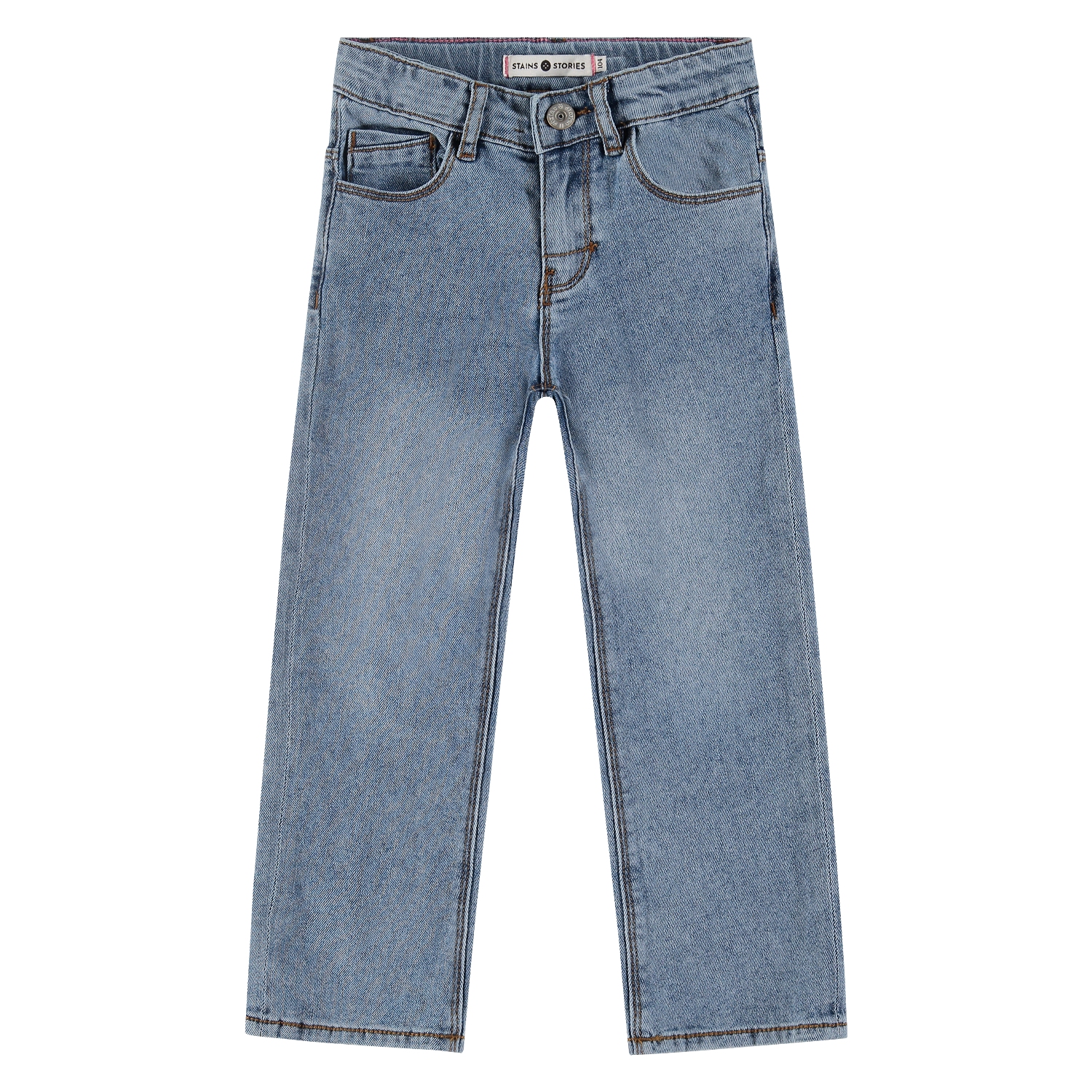 Babyface Girl Jeans wide blue denim