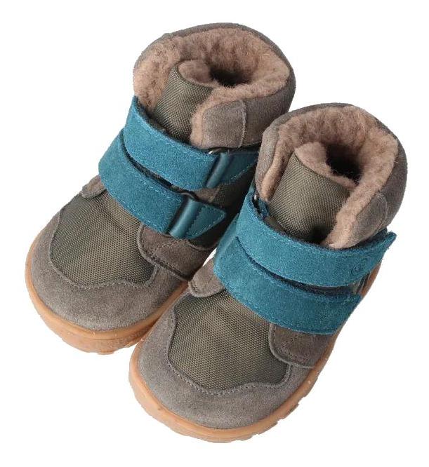 bLIFESTYLE Winterschuh Eisbär Kids Steingrau