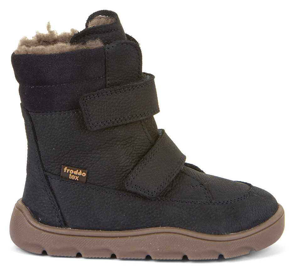 Froddo Barfuss Zeru Tex Winterboot Dark Blue