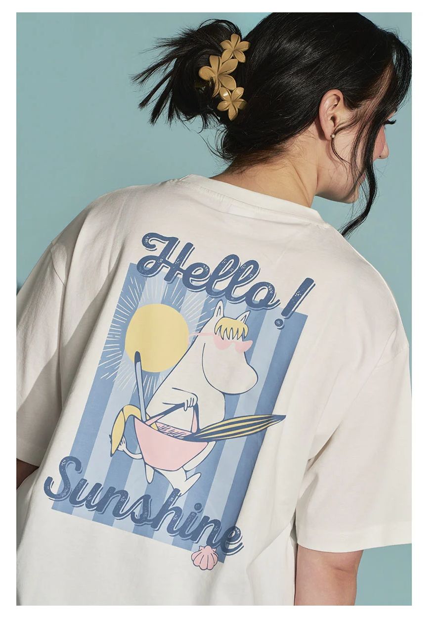 Martinex Damen Oversize T-Shirt Tuovi Sunshine