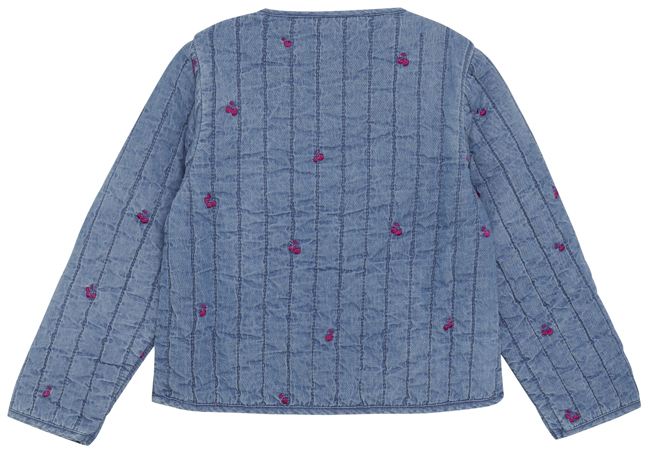 Minymo Girl Jacke Quilt blue
