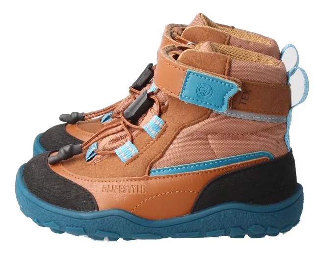 bLIFESTYLE Barfussschuh Tex Landschildkröte Kids haselnuss