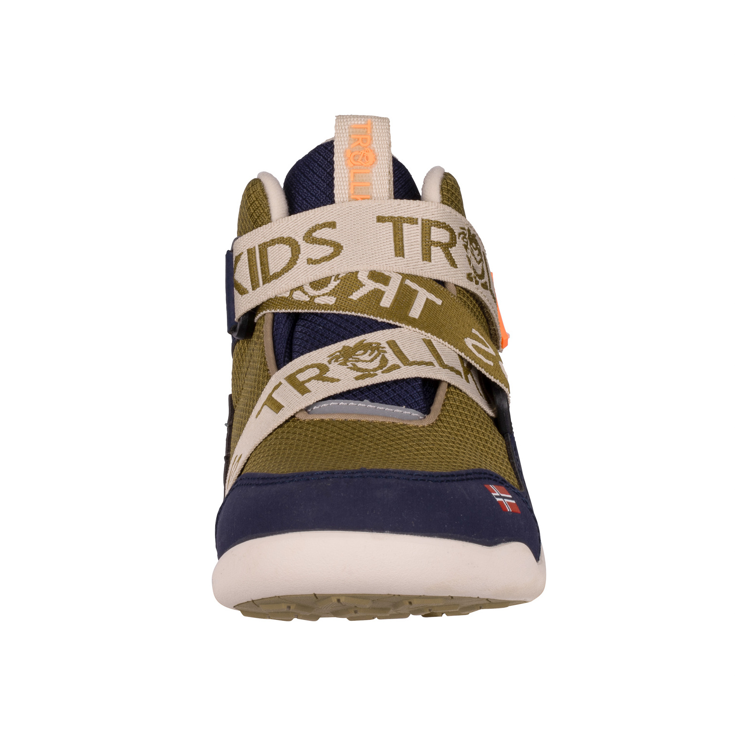 Trollkids Nordfjord Barfuß Winter Hiker Spruce Green/Navy