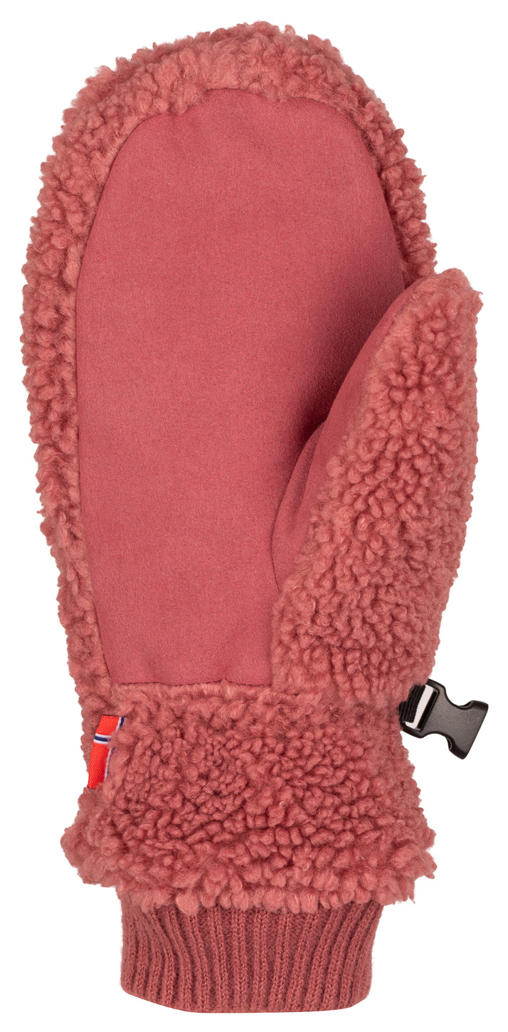 Trollkids Trollfjord Fleece Mitten Frozen Berry