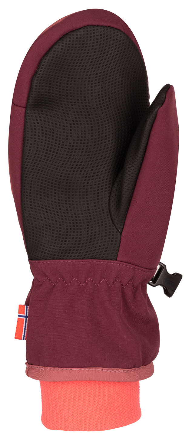 Trollkids Trolltunga Softshell Mitten Deep Ruby