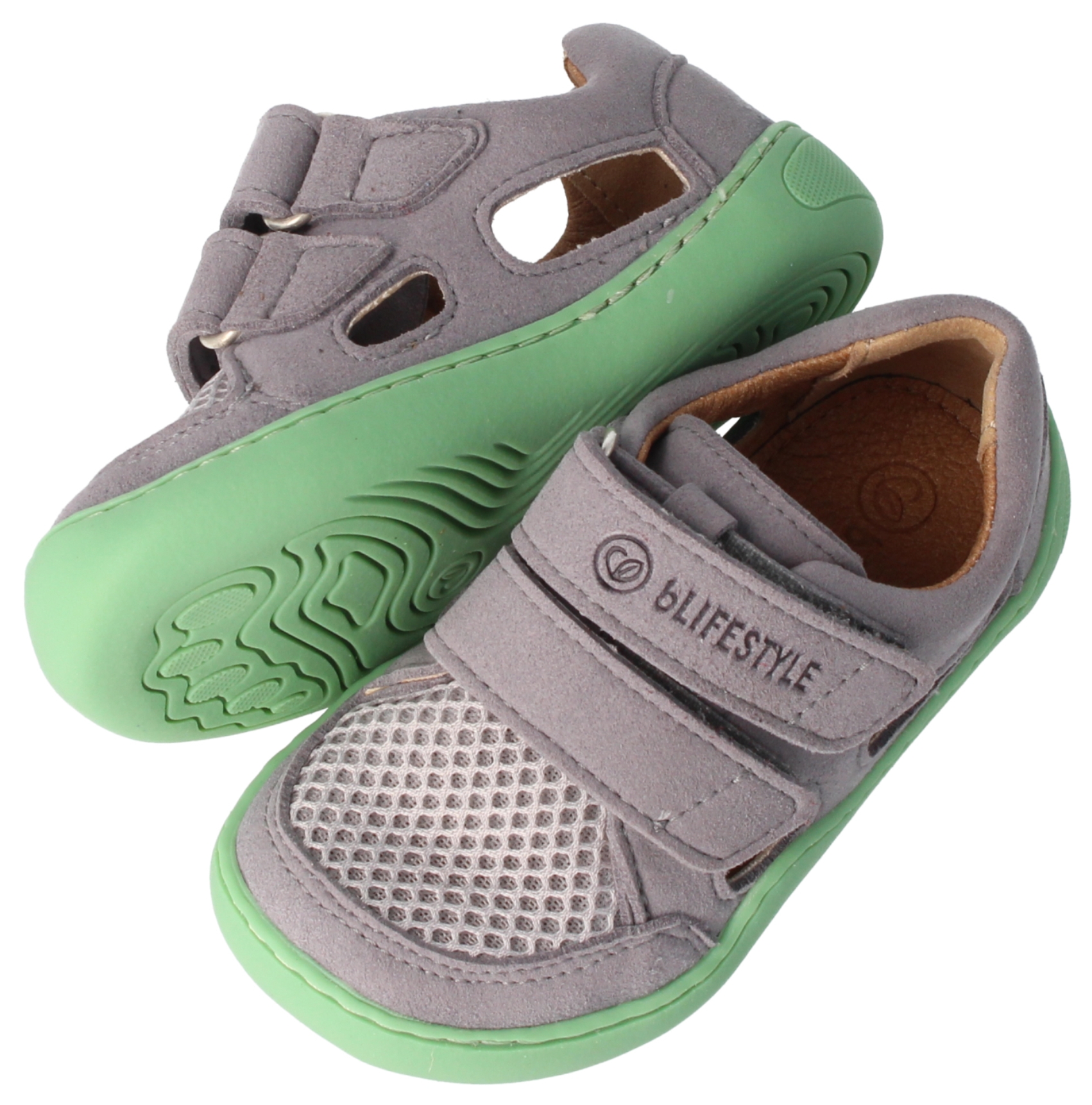 bLIFESTYLE Barfußschuh KOMODOWARAN keramik
