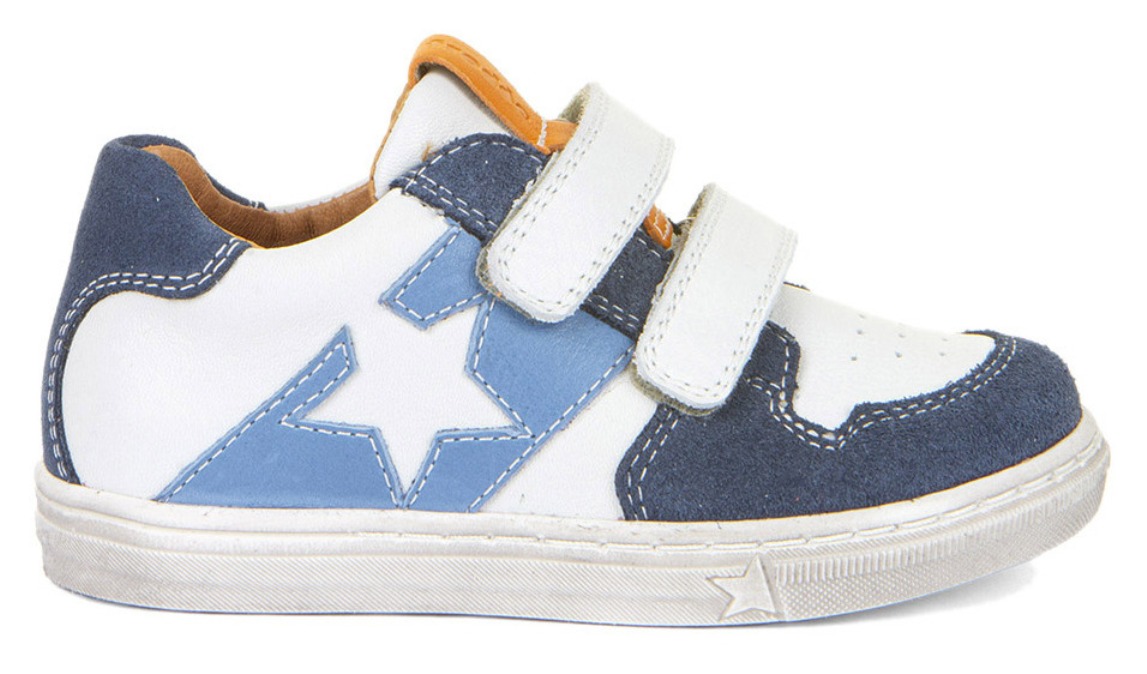 Froddo Schuh D Doppelklett White Denim