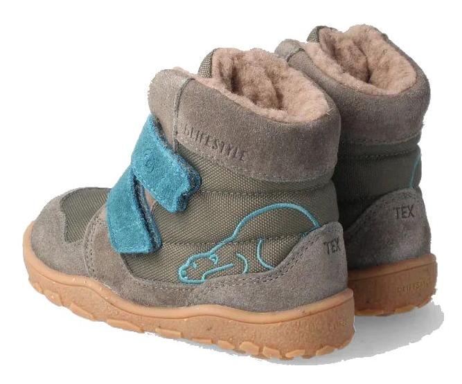 bLIFESTYLE Winterschuh Eisbär Kids Steingrau