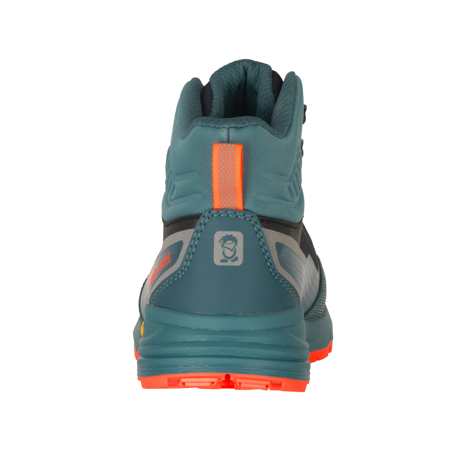 Trollkids Skarvan Hiker Mid XT Stormy Blue/Flame Orange