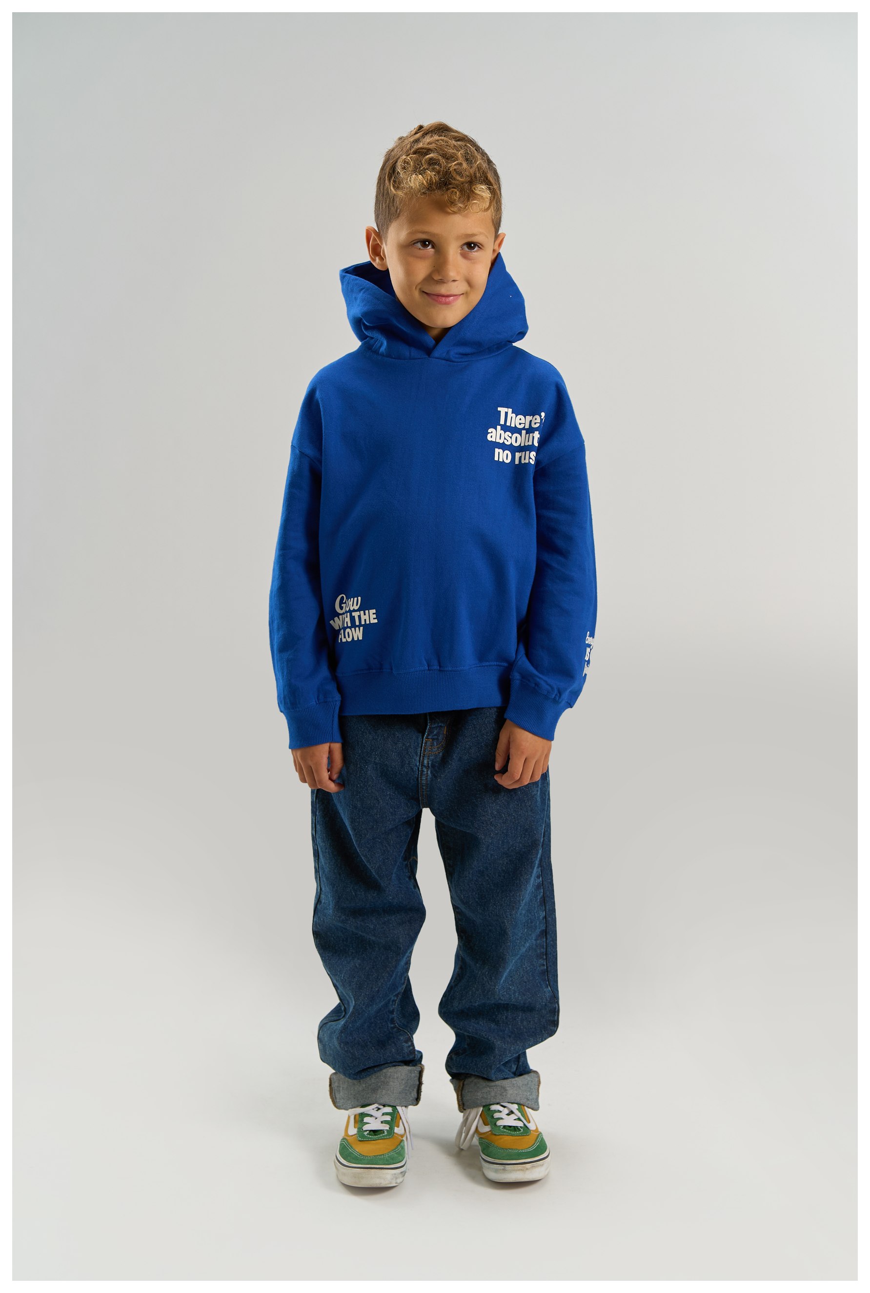 The New Boy Kapuzensweatshirt blue