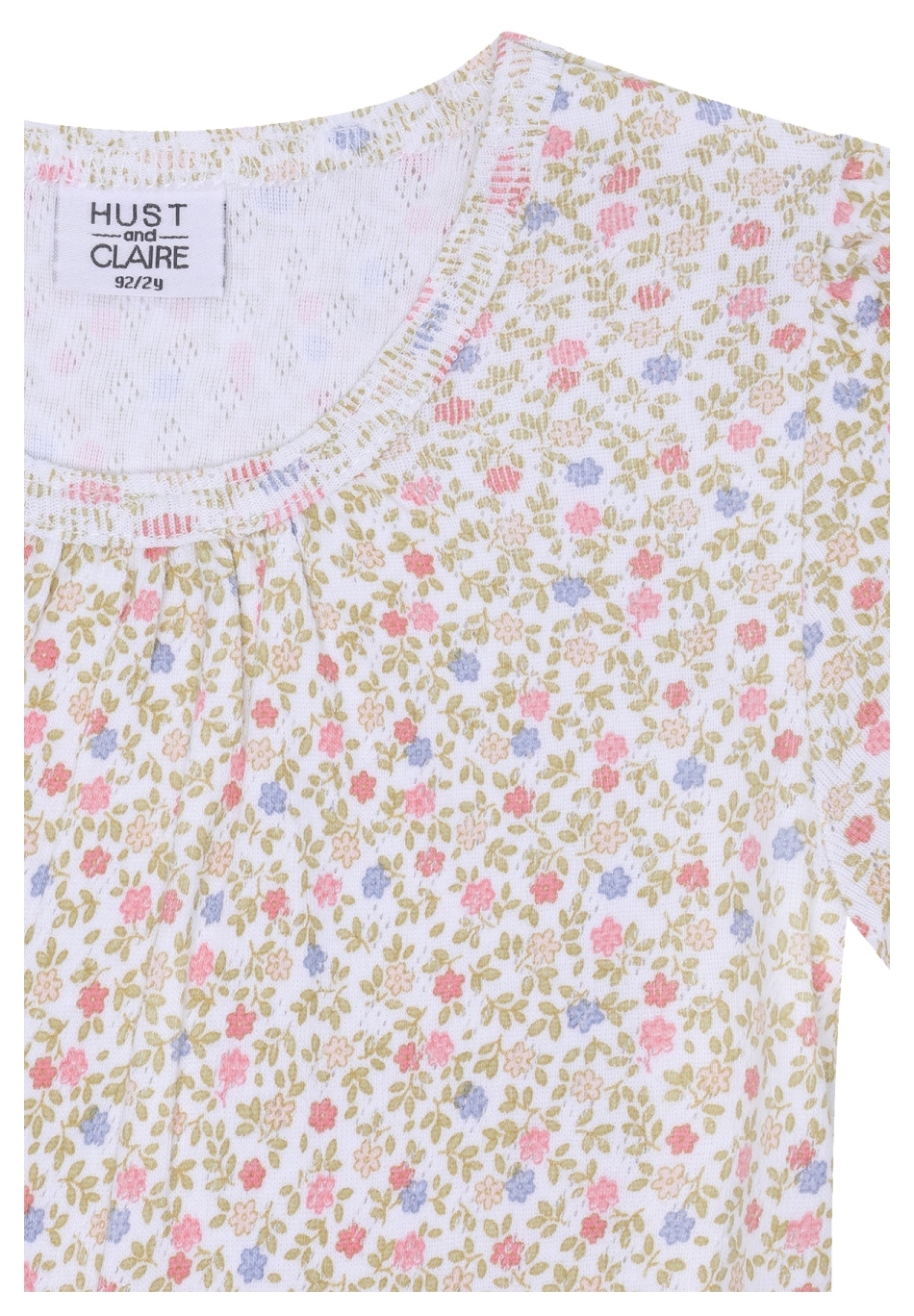 Hust & Claire Girl Kleid Blooming White