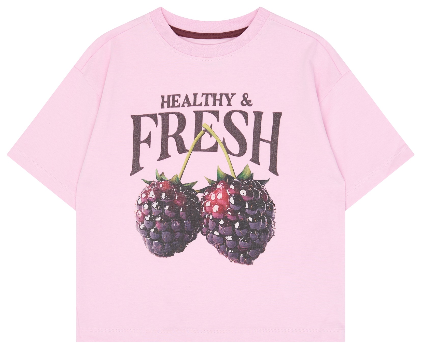 The New Girl Kurzarmshirt Fresh lavender