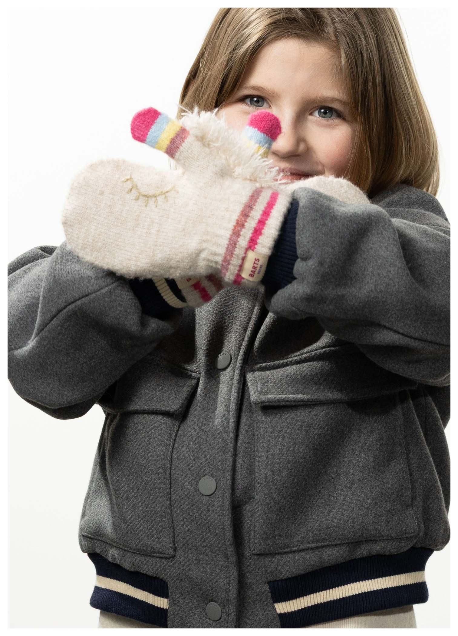 Barts Fingerhandschuh Unicorny cream, Gr. 2 (2-3 Jahre)