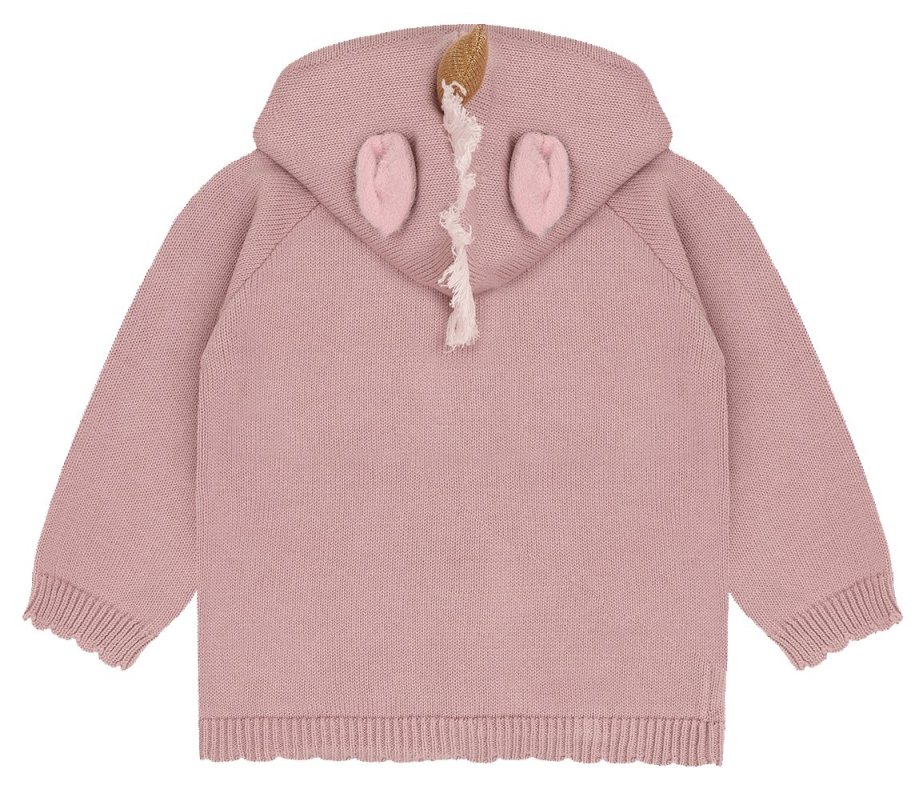 Hust & Claire Girl Strickjacke Unicorn Heather