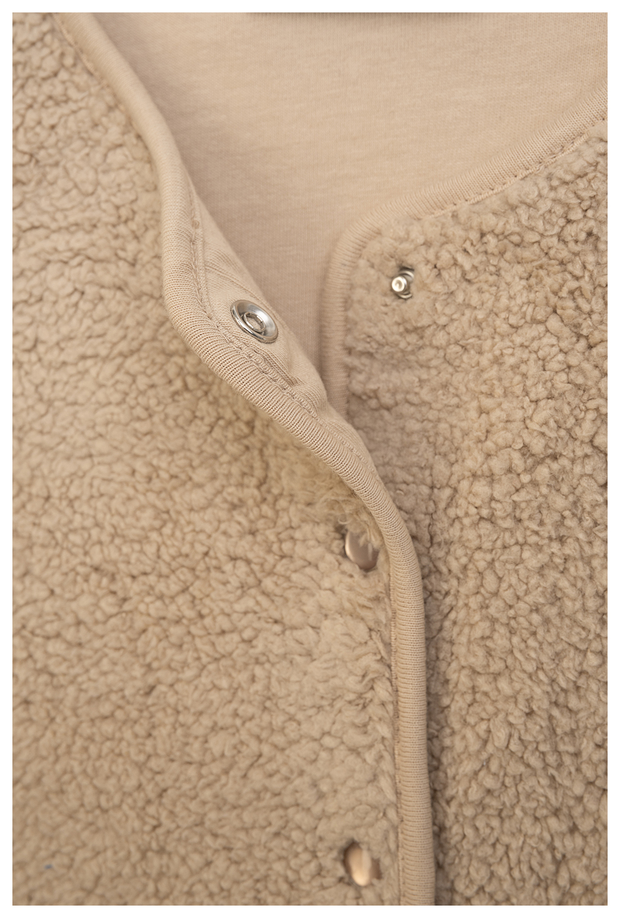 Danamade Girl Weste Jutta Beige