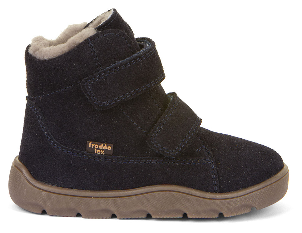 Froddo Barfuß Winter Zeru Tex Furry Dark Blue