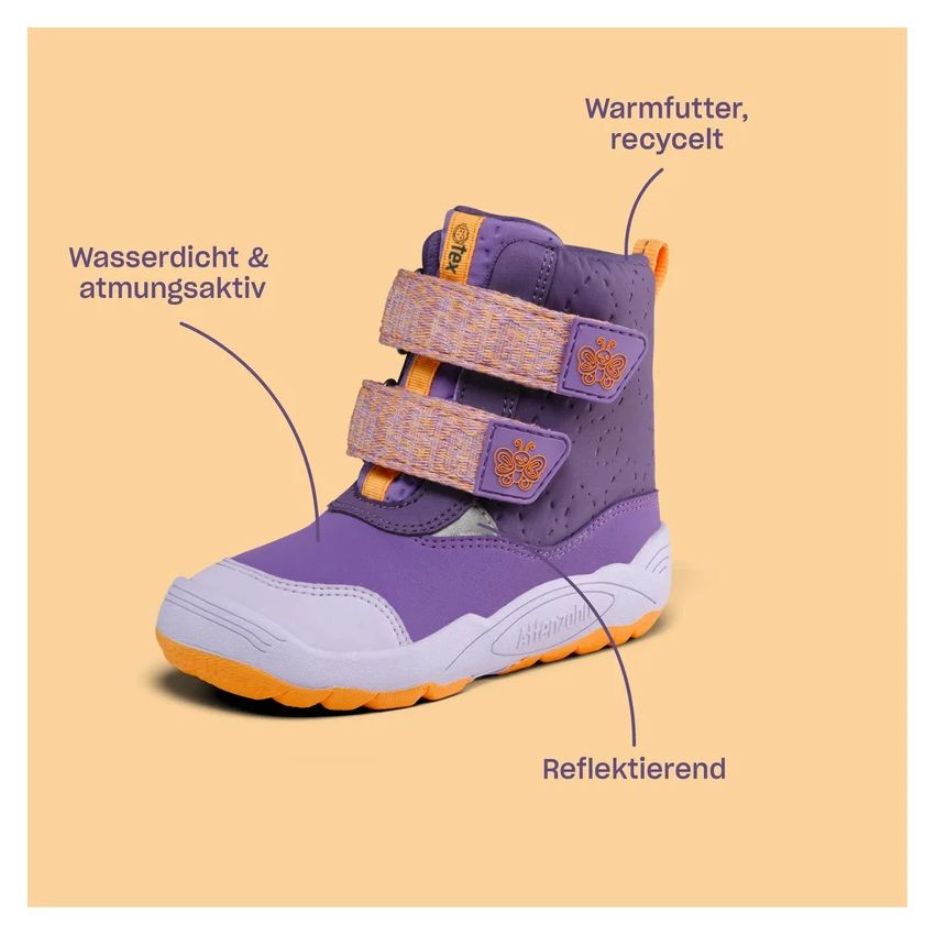 Affenzahn Winter BLIZZY Midboot Butterfly