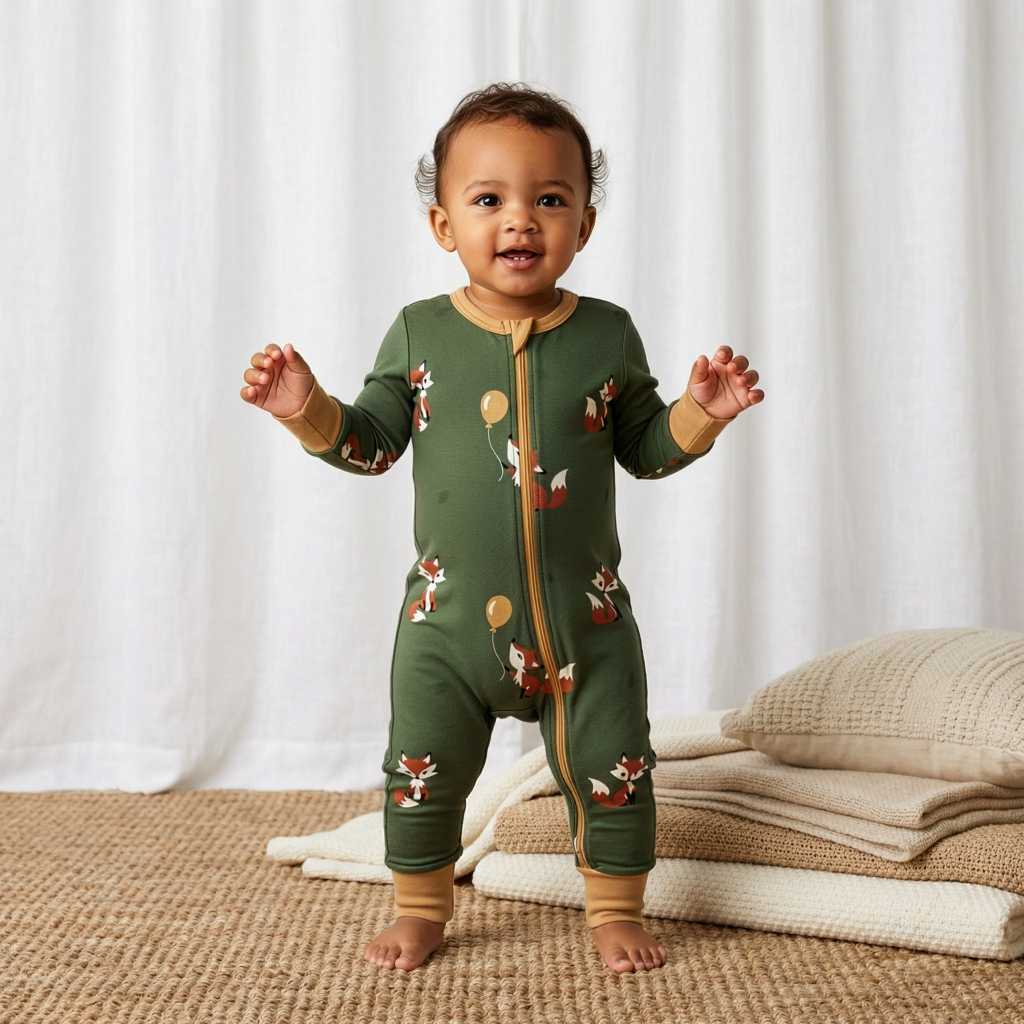 Maxomorra Bodysuit lange FOX