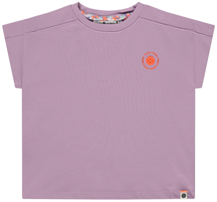 Babyface Girl T-Shirt Kurz Lilac