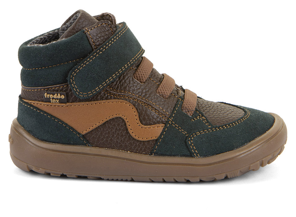 Froddo Barfuss Knöchelschuh Tex Go Braun+
